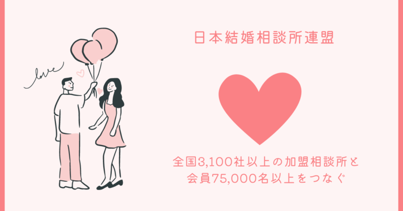 恋愛の秘訣と結婚相談所の魅力を紹介するイメージ
